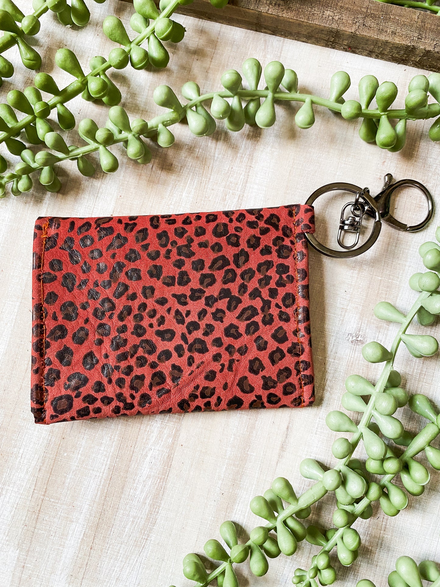 Red Leopard Print