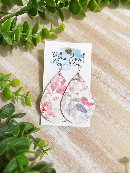 Pastel Cork Teardrops