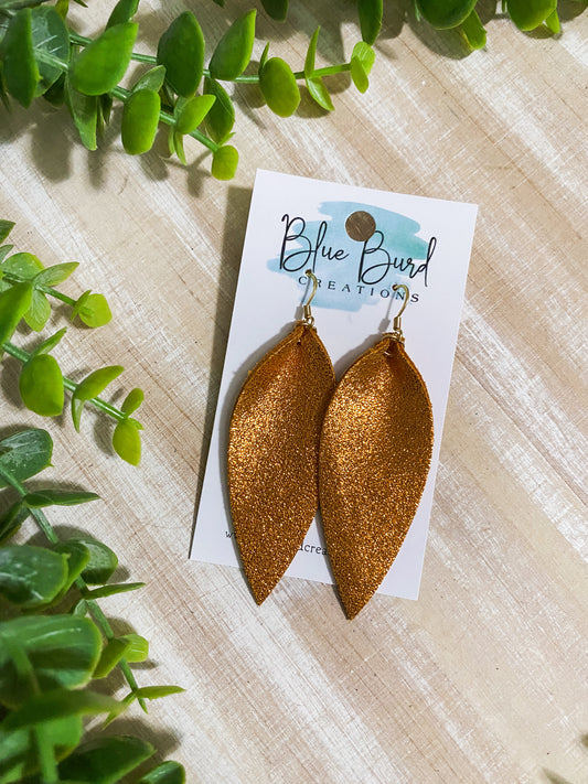 Orange Shimmer Skinny Petals