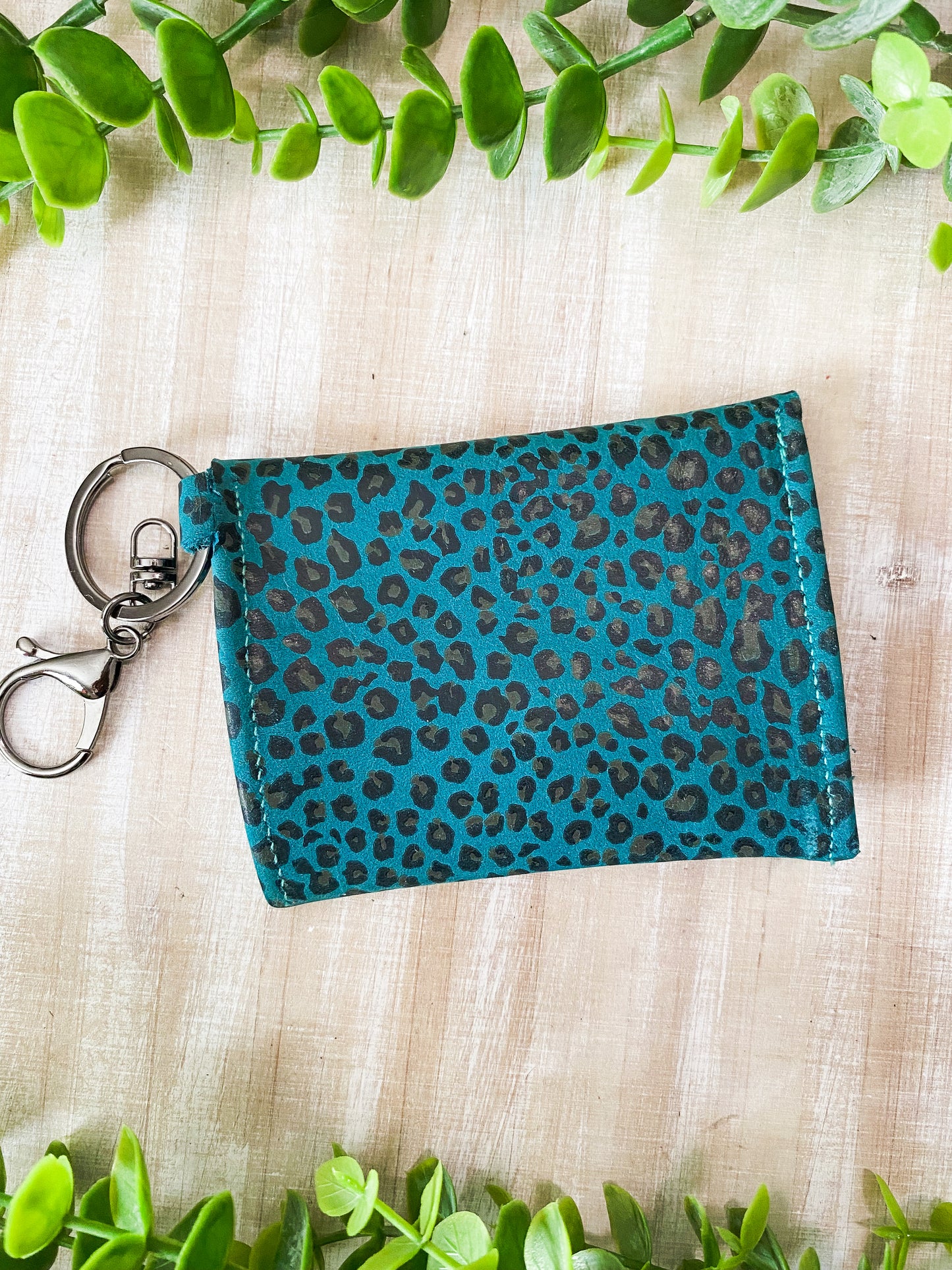 Teal & Leopard