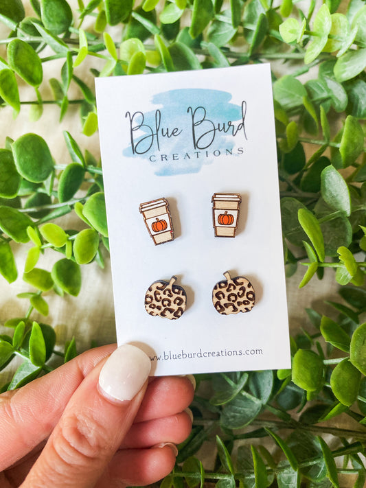 Pumpkin Spice Studs