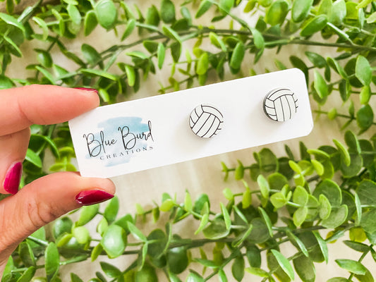 Acrylic Volleyball Studs