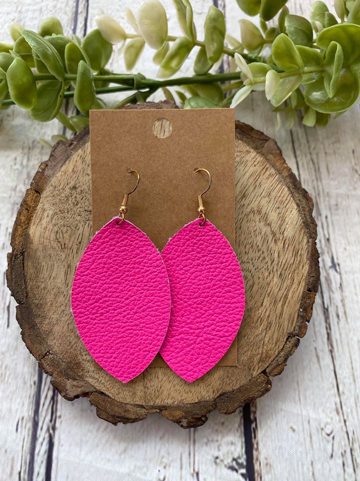 Neon Pink Leathers