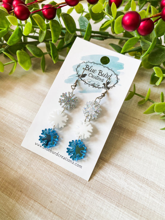Mini Snowflake Drops