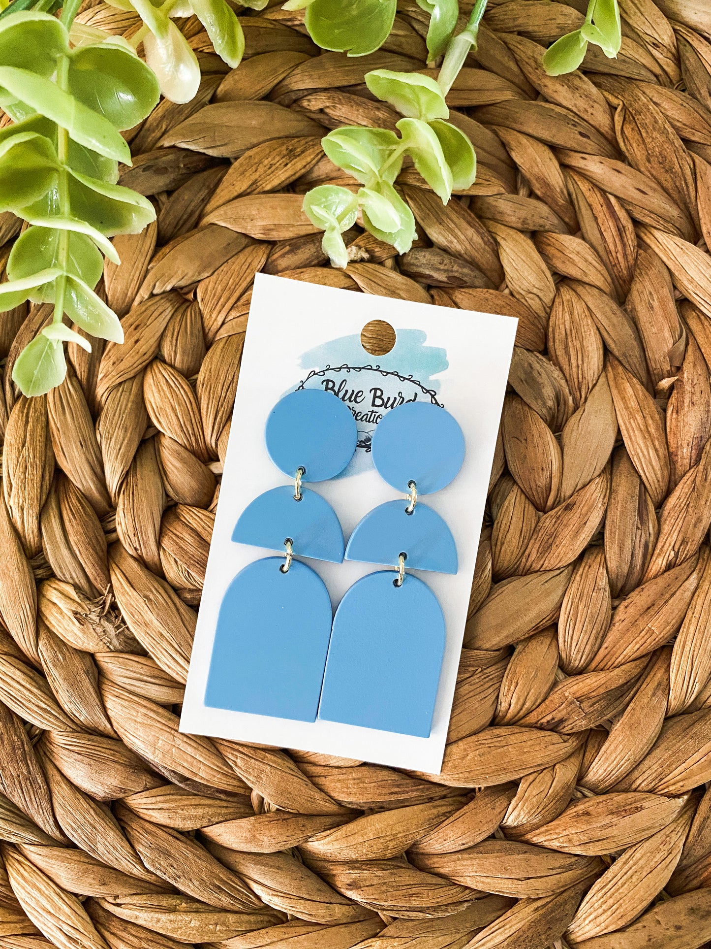 Baby Blue Stacked Geos