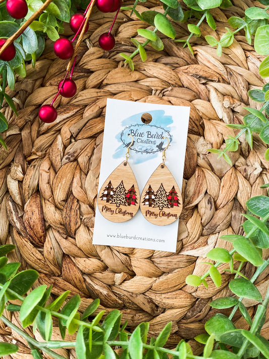 Holiday Trees Teardrops