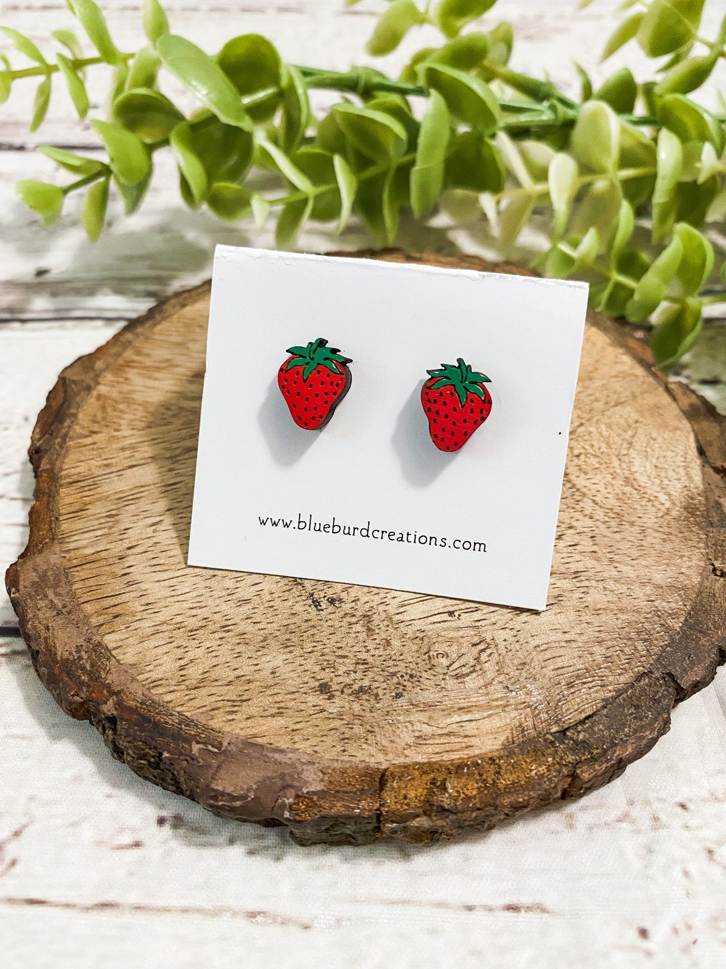Strawberry Studs