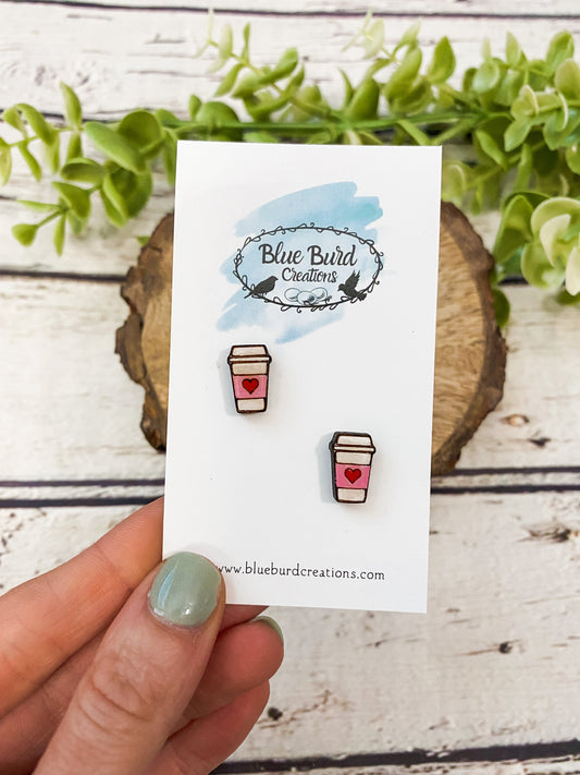 Love Latte Studs