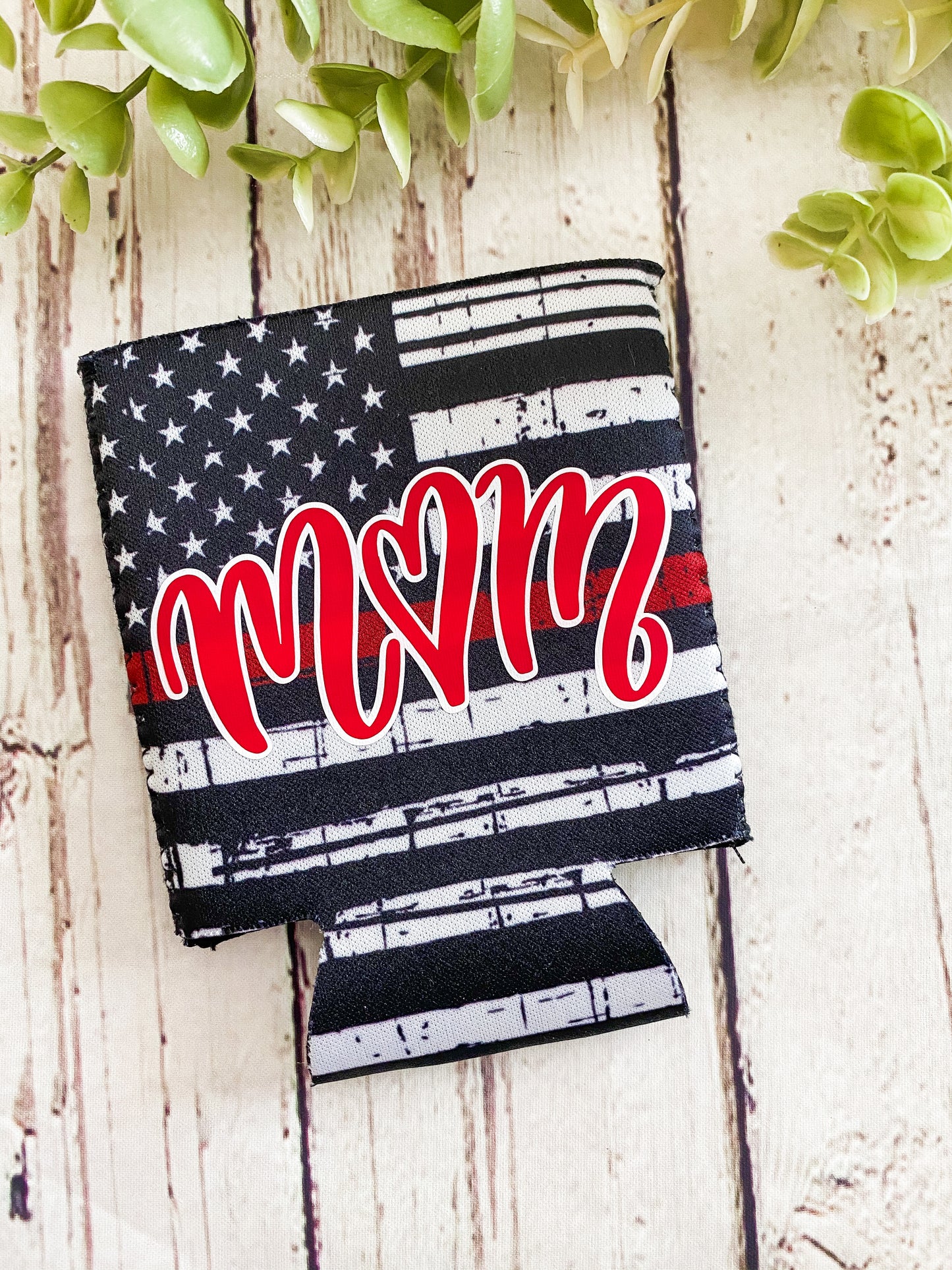 Firefighter Mom Can Cooler