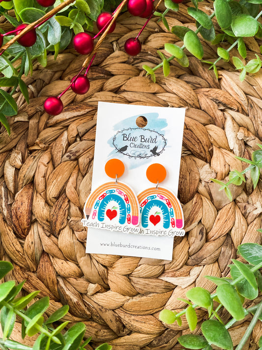 Teach Inspire Grow Acrylics