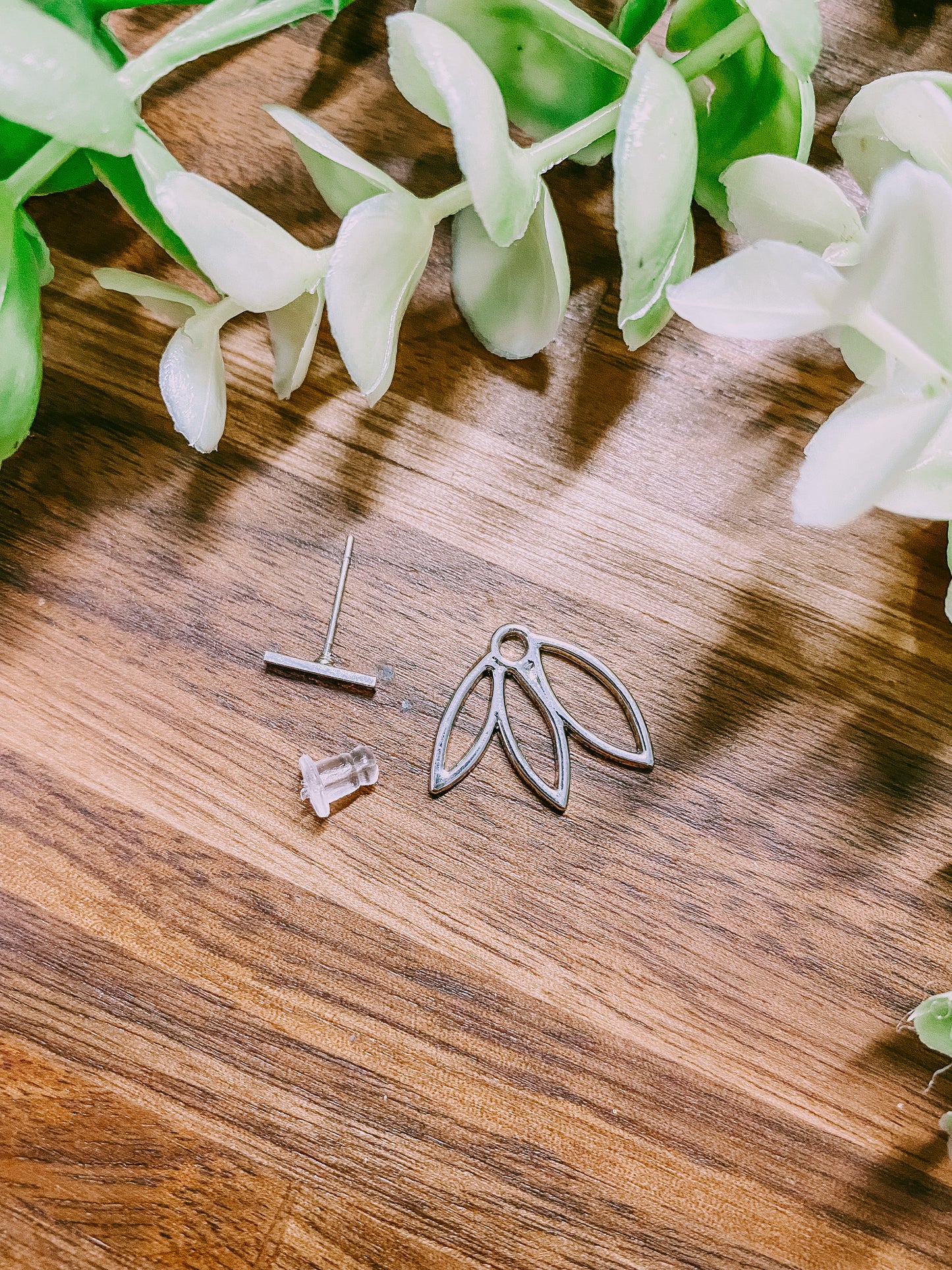 Petal Ear Jacket Studs