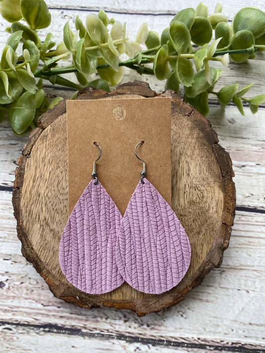 Lavender Palm Teardrops