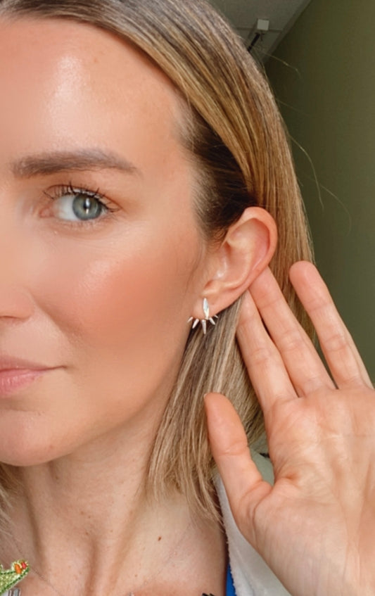 Spike Ear Jacket Studs