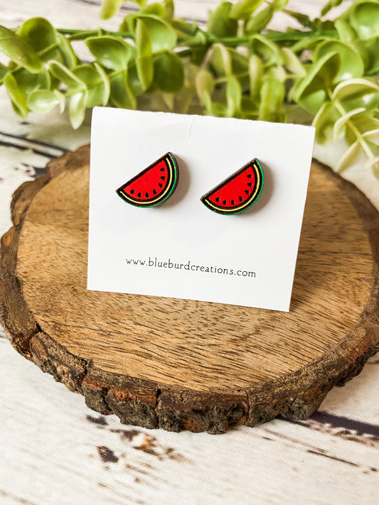 Watermelon Studs