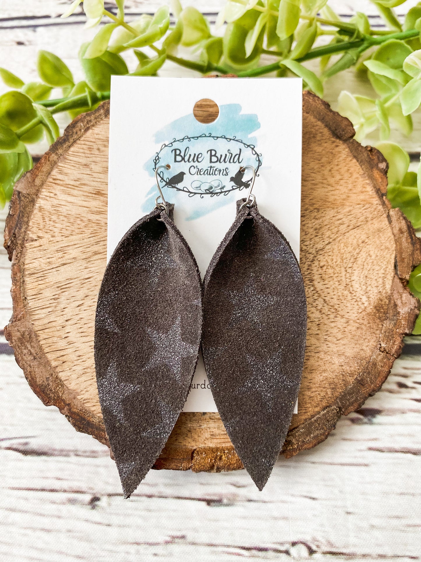 Charcoal & Stars Skinny Petals
