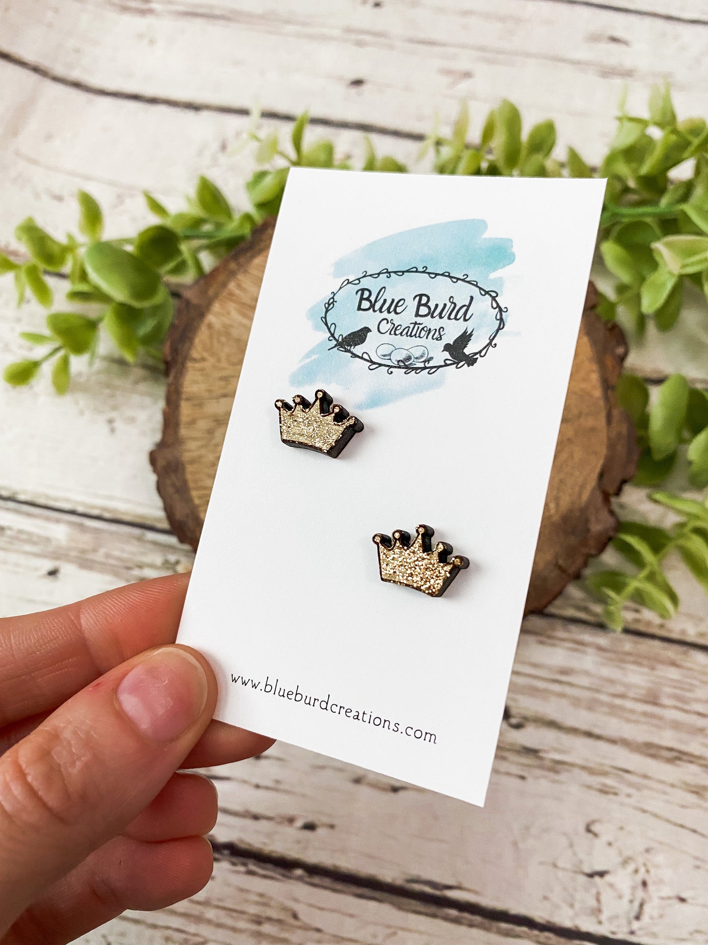 Crown Studs