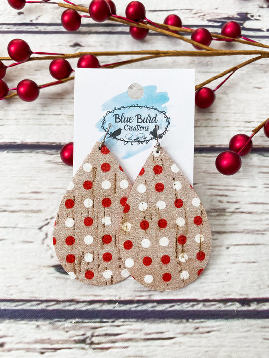 Reversible Valentine Cork Teardrops