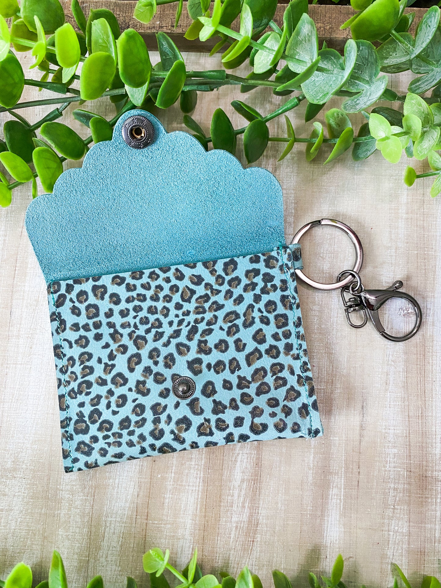 Turquoise & Leopard