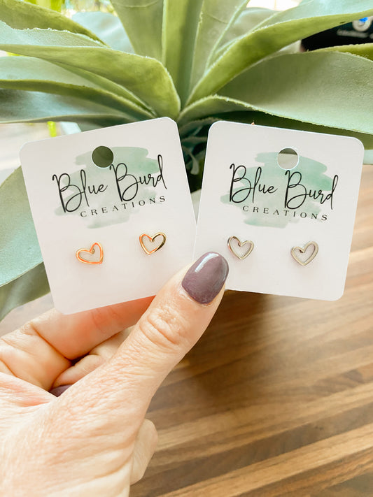 Petite Open Hearts