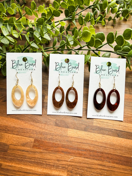 Oval Acrylic Drops