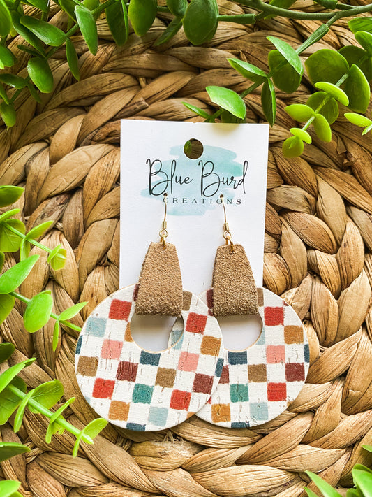 Checkerd Cork Hoops
