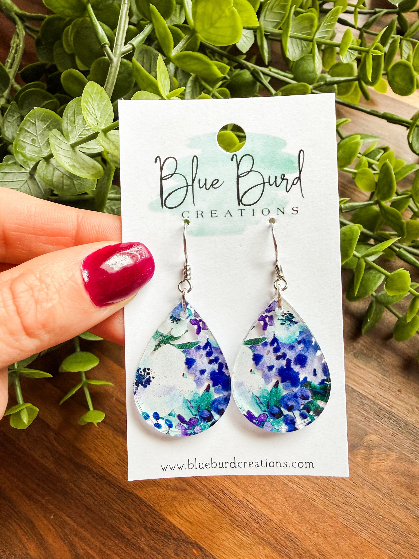 Floral Acrylic Drops