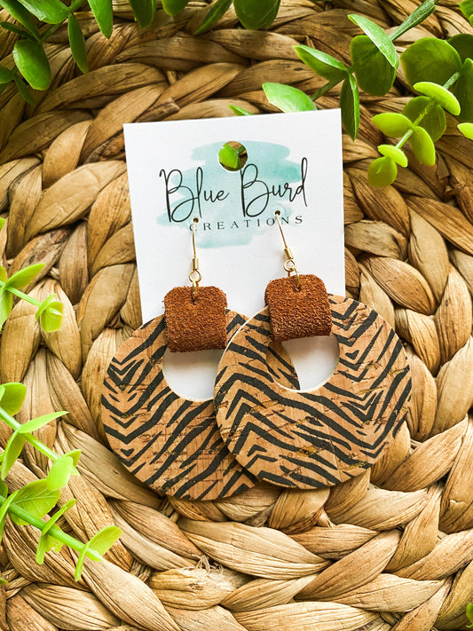 Tiger Cork Hoops