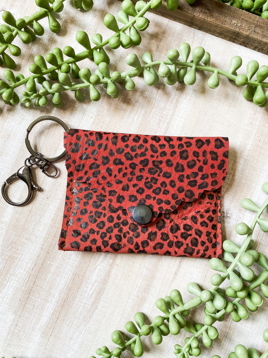 Red Leopard Print