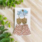 Tan Patterned Mini Bellas