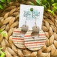 Sunset Stripes Cork Hoops