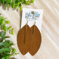 Camel Suede Feather