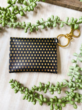 Load image into Gallery viewer, Black &amp; Gold Polka Dots
