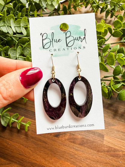 Oval Acrylic Drops