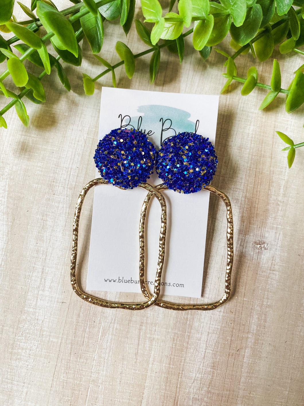 Glitter Hoops