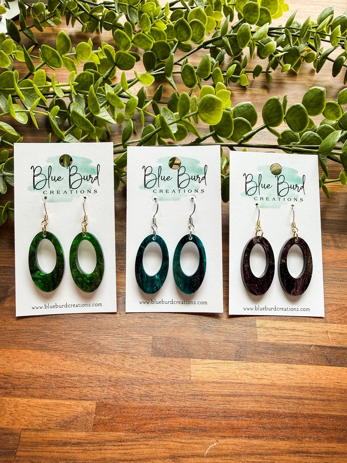 Oval Acrylic Drops