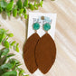 Boho Suede Feather