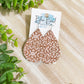 Tan Pattern Teardrops