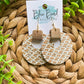 Distressed Weave Cork Hoops