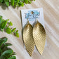 Gold Snakeskin Skinny Petals