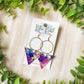 Vibrant Tropical Dropped Arrows