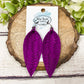 Purple Braid Skinny Petals