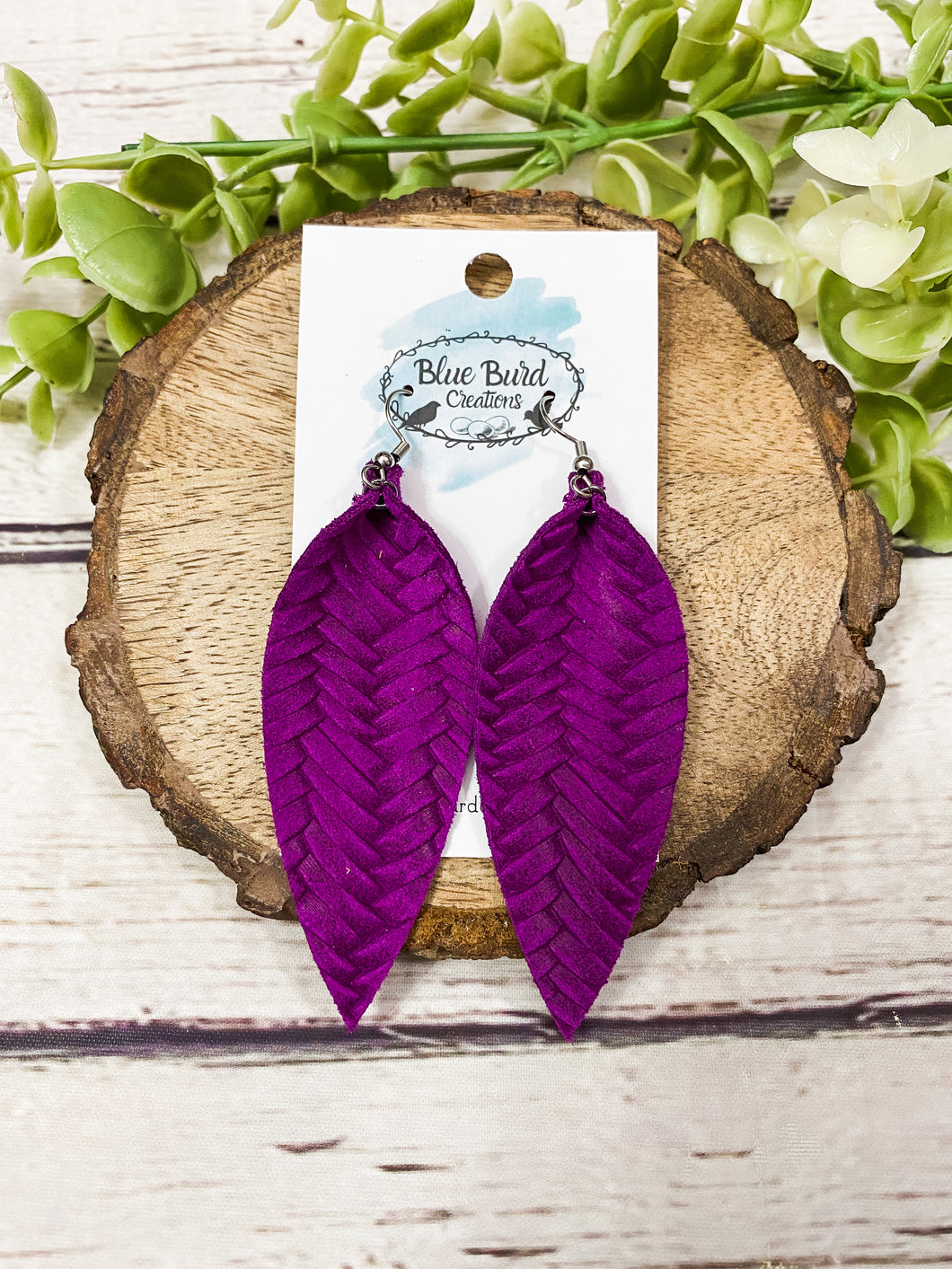 Purple Braid Skinny Petals