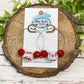 Game Day Bead Hoops