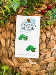 Hungry Caterpillar Studs