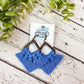 Periwinkle Macrame Earrings