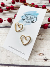Load image into Gallery viewer, Gold Valentine Hearts
