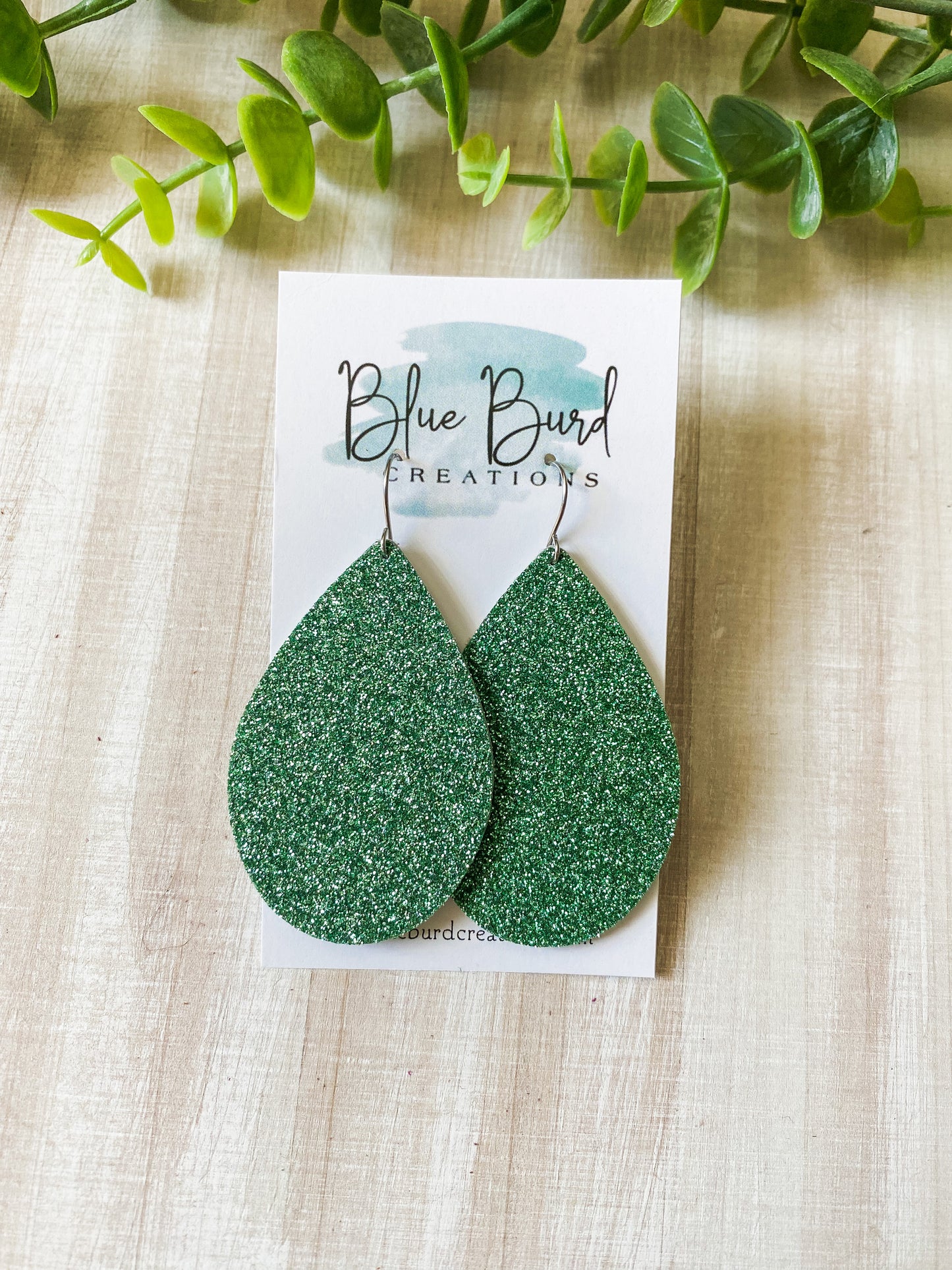 St Patty’s Glitter Teardrops