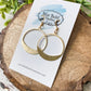 Mini Open Brass Hoops