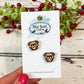Wooden Bulldog Studs