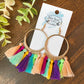 Summer Tassel Hoops